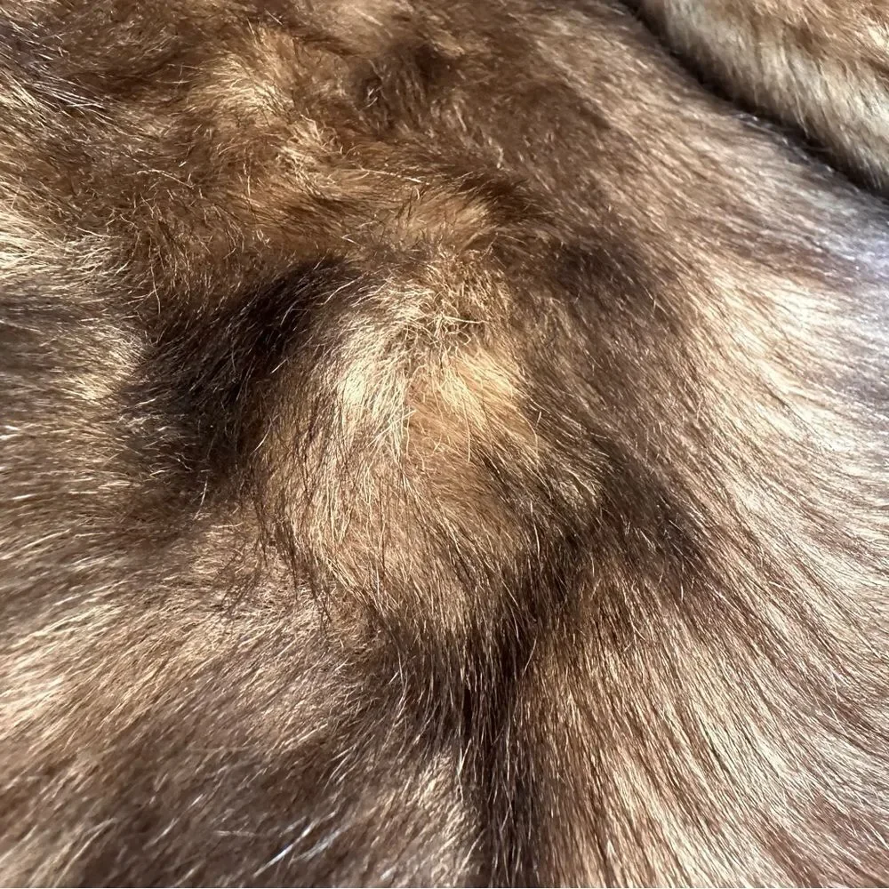 Ralph Lauren Collection * 2010 Sable Brown Lamb Shearling Gilet Silvie Vest - Picture 17 of 17